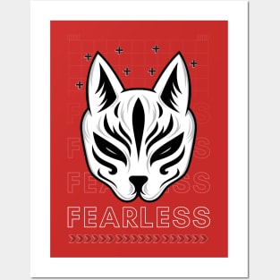 The Fearless Fox T-shirt Posters and Art